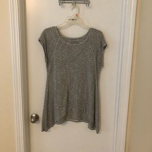 Black & white stripe shirt